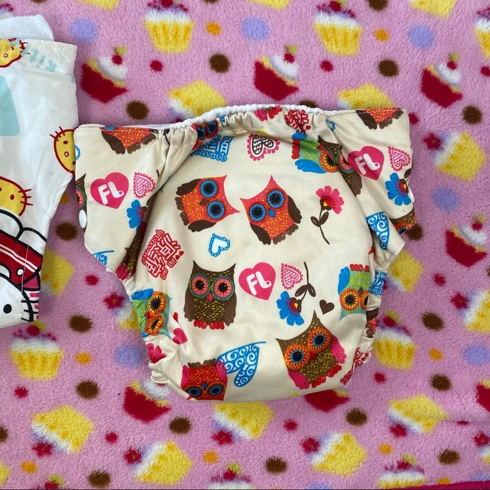 Hello Kitty cloth diaper